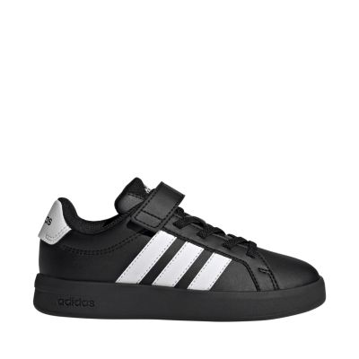 Buty dla dzieci adidas Grand Court 3.0 czarno-białe KJ4369