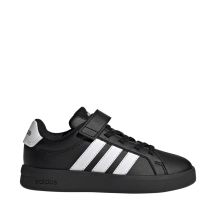 Buty dla dzieci adidas Grand Court 3.0 czarno-białe KJ4369
