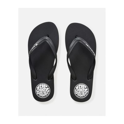 3. Japonki plażowe RIP CURL Icons Of Surf Bloom Open Toe czarne