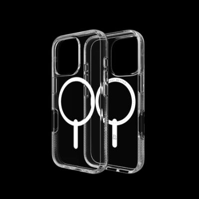 3. Etui ZAGG Crystal Palace Snap z MagSafe na iPhone 16 Pro  - przezroczyste