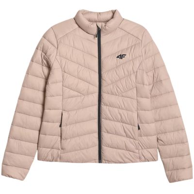 2. Kurtka damska 4F F0855 beżowa 4FWSS26TDJAF0855 83S