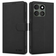 Etui Tech-Protect Wallet na Motorola Edge 60 Pro - czarne