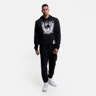 6. Bluza Mitchell & Ness Nfl Team Logo Hoody Oakland Raiders M HDSSINTL1052-ORABLCK