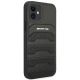4. Etui AMG Leather Debossed Lines na iPhone 12 mini - czarne