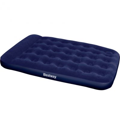 2. Materac welurowy Bestway double pompką 191x137x28cm  67225-6317