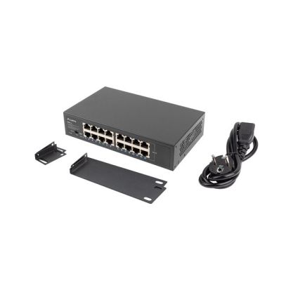 9. LANBERG SWITCH RSGE-16 RACK 10"/19" (16-PORT, 1GB)