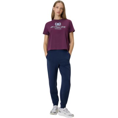 6. Koszulka damska 4F F2738 burgund 4FWSS26TTSHF2738 60S