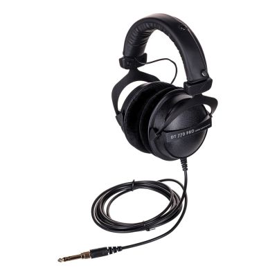 11. Beyerdynamic DT 770 PRO 80 OHM BLACK LIMITED EDITION - Słuchawki studyjne zamknięte