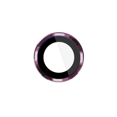 3. Szkło hartowane na obiektyw aparatu 3mk Lens Protection Pro Black na iPhone 18 Pro / 18 Pro Max - burgundowe