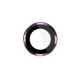 3. Szkło hartowane na obiektyw aparatu 3mk Lens Protection Pro Black na iPhone 18 Pro / 18 Pro Max - burgundowe