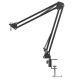 10. Mikrofon studyjny BOYA CastMic P60B z ramieniem przewodowy USB XLR - czarny