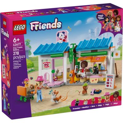 14. LEGO Friends 42677 Piekarnia z przysmakami dla psów