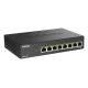 2. D-Link DMS-108P/E przełącznik sieciowy Nie zarządzany 2.5G Ethernet (100/1000/2500) Obsługa PoE Czarny