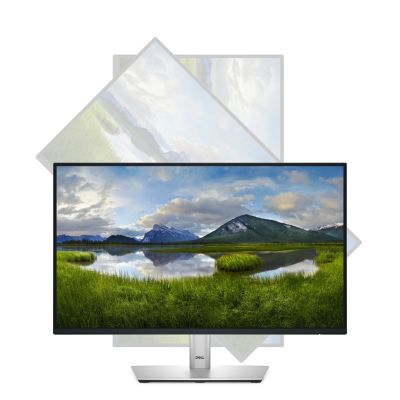 12. DELL P Series P2225H monitor komputerowy 54,6 cm (21.5") 1920 x 1080 px Full HD LCD Czarny, Srebrny