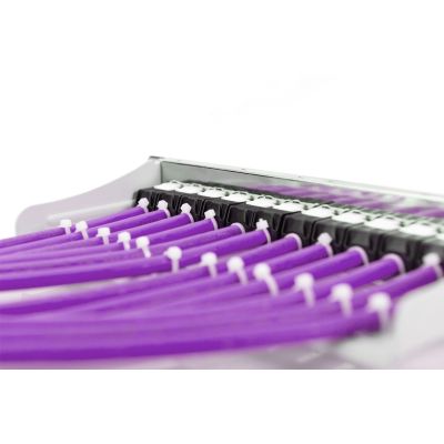 11. Digitus Kabel instalacyjny kat.6, F/UTP, Eca, AWG 23/1, LSOH, 305m, fioletowy, karton