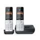 12. Telefon analogowy/DECT Gigaset COMFORT 500A duo Nazwa i identyfikacja dzwoniącego Czarny, Srebrny