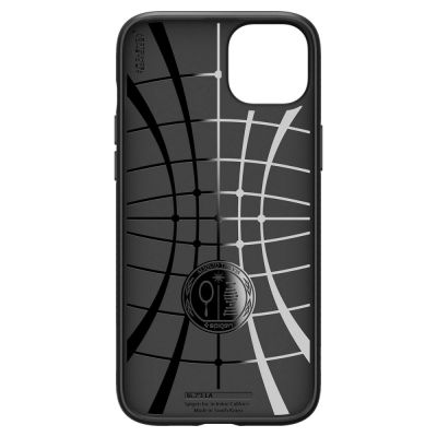 4. Etui Spigen Liquid Air na iPhone 15 - czarny mat