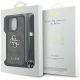 7. Etui Guess 4G Big Logo Cord Stap Crossbody do iPhone 16 Pro Max brązowy