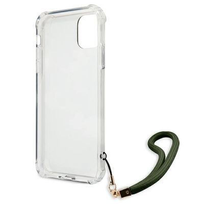 7. Etui Guess Camo Collection na iPhone 11 / Xr - zielone