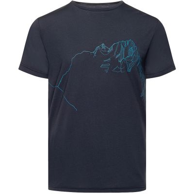2. T-shirt męski VIKING Morain Bamboo Man granatowy