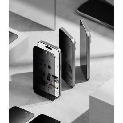 5. Szkło hartowane Ringke Easy Slide Privacy 2-Pack prywatyzujące na iPhone 18 Pro Max