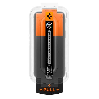 2. Szkło hartowane Spigen Glas.TR EZ Fit Pro na iPhone 16 Pro / 17 / 17 Pro - przezroczyste