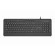 GEMBIRD KLAWIATURA PRZEWODOWA MULTIMEDIALNA SLIM, USB 5 KLAWISZY HOTKEYS, US LAYOUT, CZARNA
