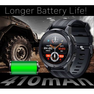 11. Smartwatch Męski Rubicon RNCF26-1 BLACK