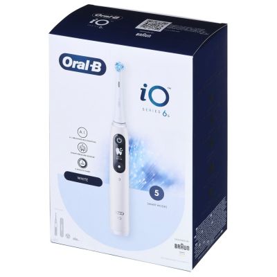 16. Braun Oral-B Szczoteczka elektrycz iO6 Series Biała