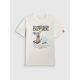 5. T-shirt regular z nadrukiem męski 4F 4FRSS26TTSHM3811-11S