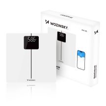 Waga łazienkowa Wozinsky WIWL-180 inteligentna Bluetooth - biała