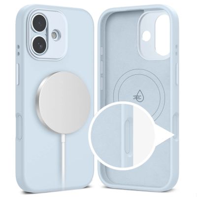 2. Etui Tech-Protect Uniq MagSafe na iPhone 17 - niebieskie
