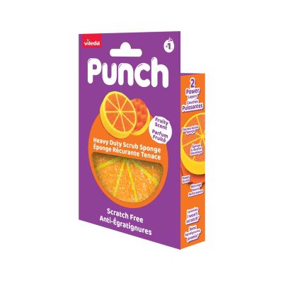 3. Zmywak Vileda Punch Mocny Pomarańcza 1 szt.