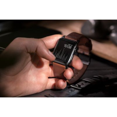 10. Nomad NM1A4RBM00 inteligentne akcesorium osobiste Band Brązowy Skóra