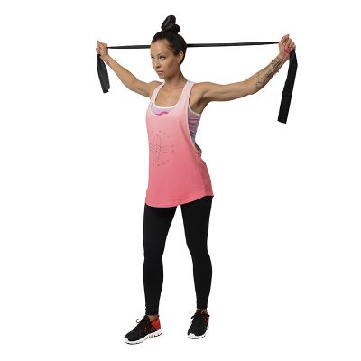 24. TAŚMA PILATES HMS TP01 BLACK 1.2 x 150 x 1800 MM 17-34-020