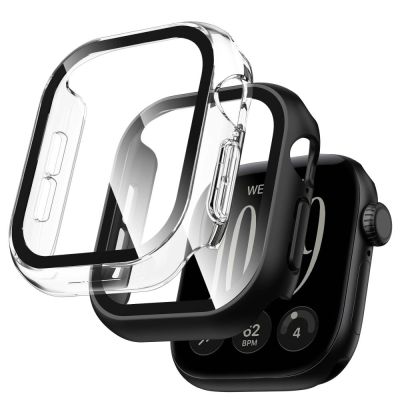 Etui Tech-Protect Defense Black & Clear 2-Pack na Apple Watch 46 mm