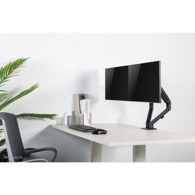 16. Neomounts FPMA-D650DBLACK uchwyt / stojak do monitorów 68,6 cm (27") Biurko Czarny