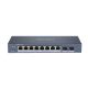 Hikvision DS-3E1510P-SI łącza sieciowe Zarządzany L2 Gigabit Ethernet (10/100/1000) Obsługa PoE Czarny