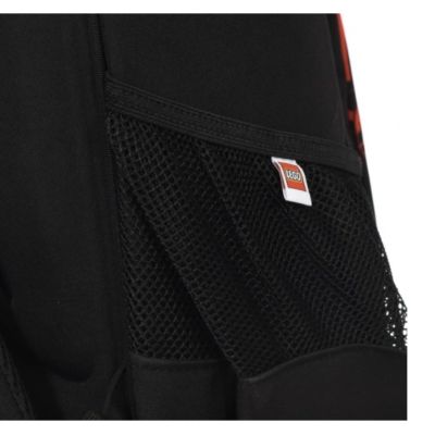 4. Plecak szkolny dziecięcy do przedszkola czerwony 18L Lego Ninjago Easy red  - 20043-2202