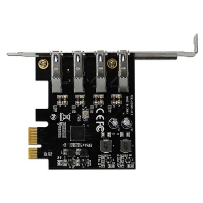 2. DELOCK KARTA PCI-E -> USB 3.0 4-PORT 90304
