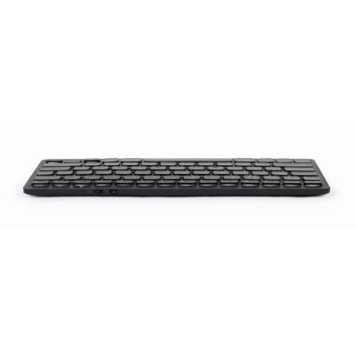 6. Gembird KB-BTRGB-01-DE klawiatura Uniwersalne Bluetooth QWERTZ Niemiecki Czarny