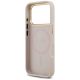 7. Etui Guess 4G PU Classic Logo MagSafe na iPhone 17 Pro - różowe