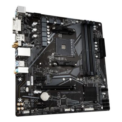 5. Płyta główna Gigabyte A520M DS3H AC (A520. AM4.mATX.DDR4)