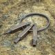 4. Multitool Rockbros VK-ARCO3 ROAD TO SKY brelok 6w1 - brązowy