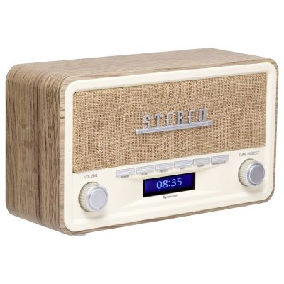 3. Radio retro Denver DAB-18 ligh wood