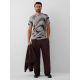 3. T-shirt regular z nadrukiem męski 4F 4FRAW26TTSHM4668-20A