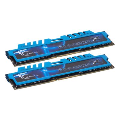 7. Zestaw pamięci G.SKILL RipjawsX F3-1600C9D-16GXM (DDR3 DIMM; 2 x 8 GB; 1600 MHz; CL9)