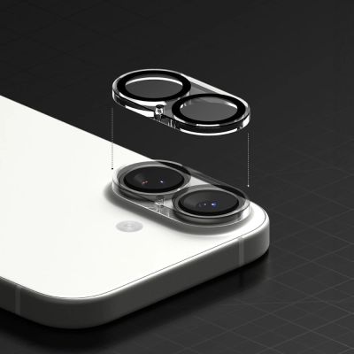 6. Osłona aparatu Ringke Camera Full Cover 2-pack na iPhone 17 - czarna