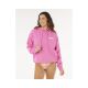 Bluza damska RIP CURL Surf Puff Heritage Hood różowa