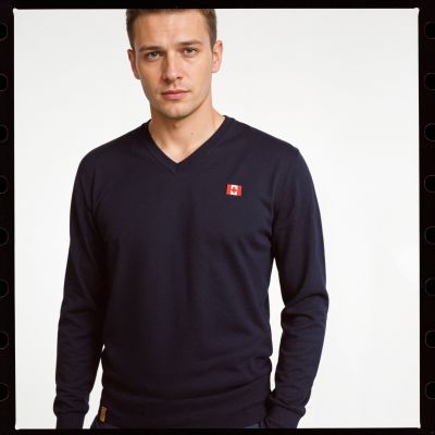 5. Bluza bez kaptura Canadian Peak FELINEAK RM NAVY MEN 246 (RBMWY9338H/CP-MARINE)